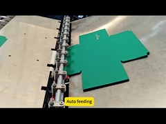 সম্পূর্ণ স্বয়ংক্রিয় হট ফয়েলিং স্ট্যাম্পিং মেশিন জন্য কঠোর বক্স, কসমেটিক বক্স, হাতা বক্স, ওয়াইন বক্স,